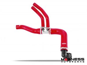 Ford Raptor 3.5L EcoBoost Radiator Hose Upgrade by Mishimoto - Red Ford Raptor 3.5L EcoBoost Radiator Hose Upgrade by Mishimoto - Red